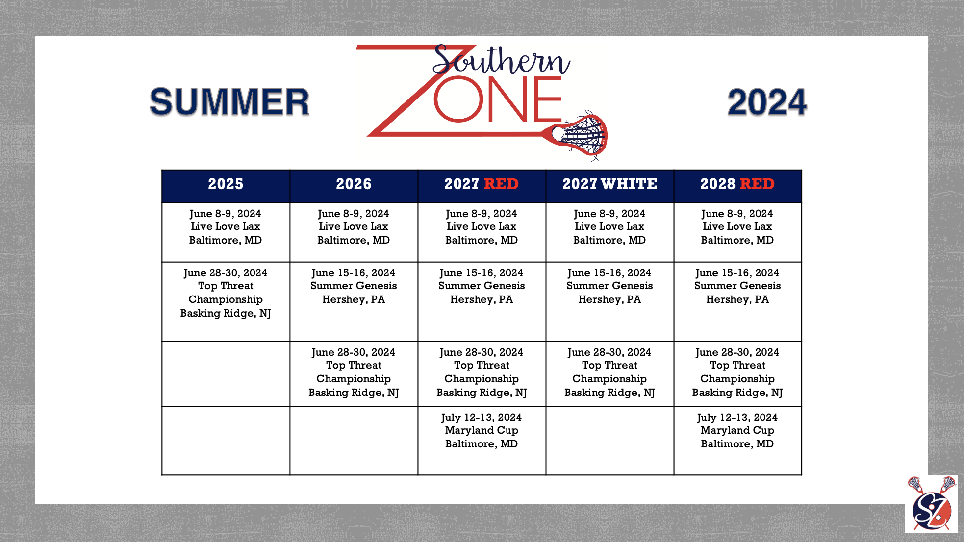 Summer Genesis Lacrosse Tournament 2025 Nj